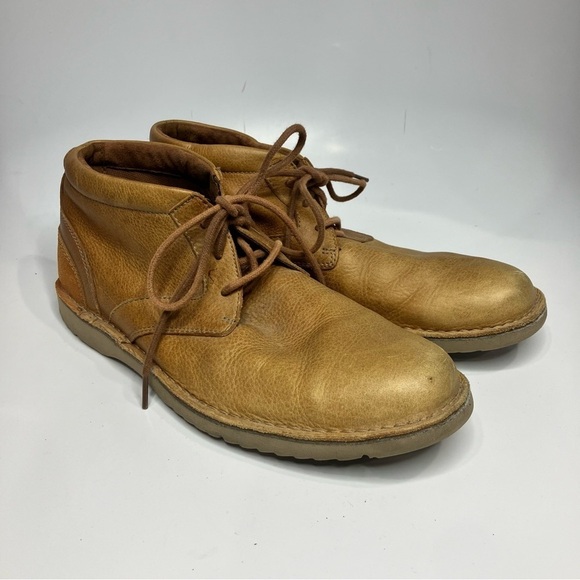 Rockport tan leather chukka boots size 10.5 - Picture 1 of 7